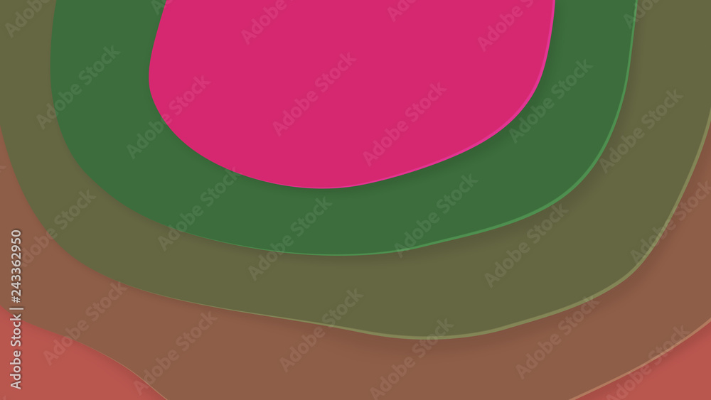 Background in paper style. Abstract colorful background.