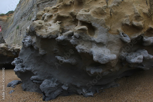 Beach rock texture
