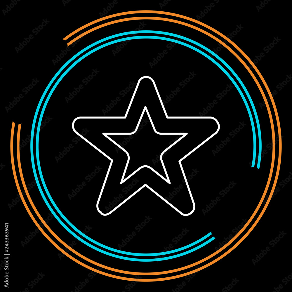 vector star symbol, rating or award shape, success vector star symbol, rating or award shape, success