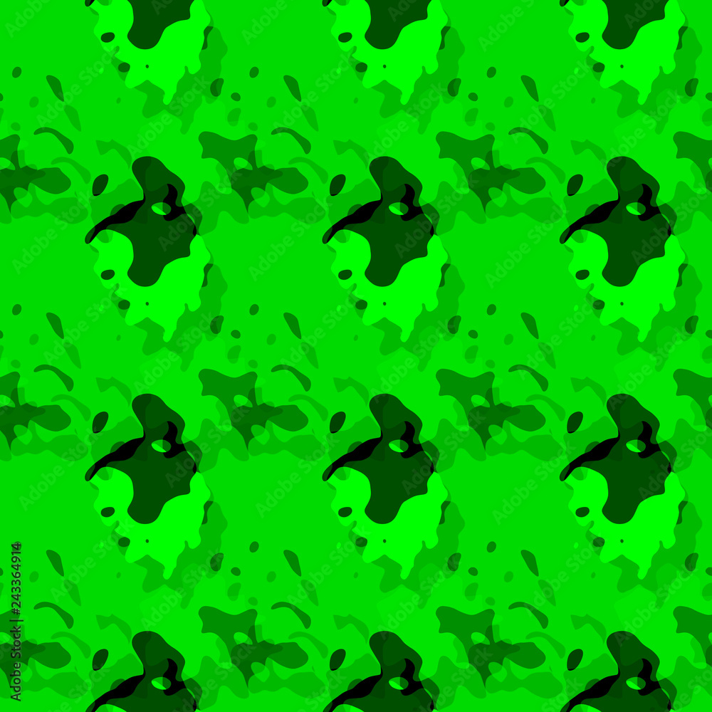 Seamless pattern with colored different spots of paint.