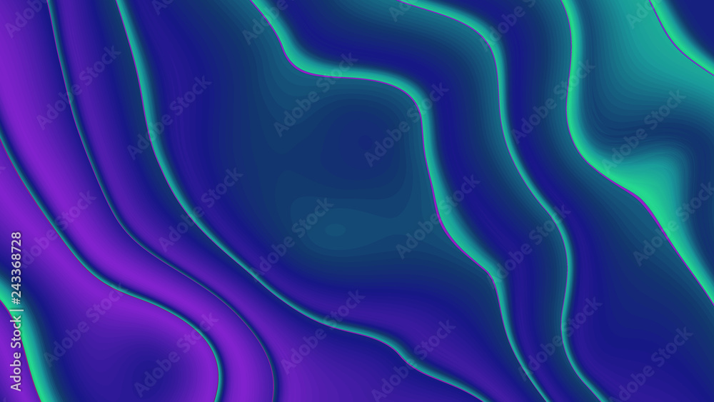 Obraz premium Background in paper style. Of multi-colored details.