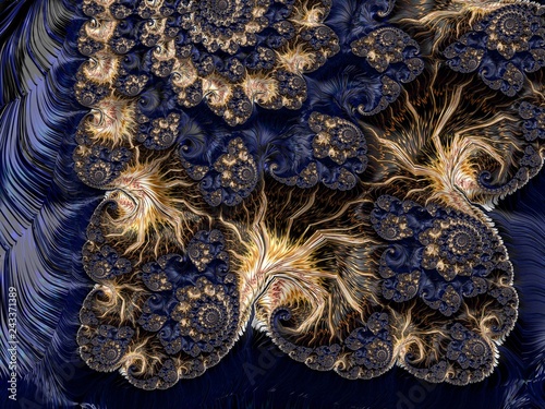  Fractal a never-ending pattern. Abstract Computer generated Fractal design. Fractals are infinitely complex patterns that are self-similar across different scales. Great for cell phone wall paper.