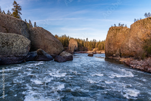 Spokane River At Riverside State Park photo