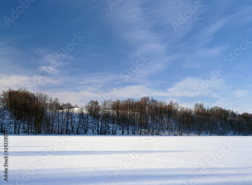 Hancza lake, suwalski landscape park, Poland