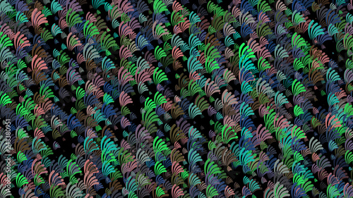 Fototapeta Naklejka Na Ścianę i Meble -  Background of multi-colored circles. Abstract background pattern.