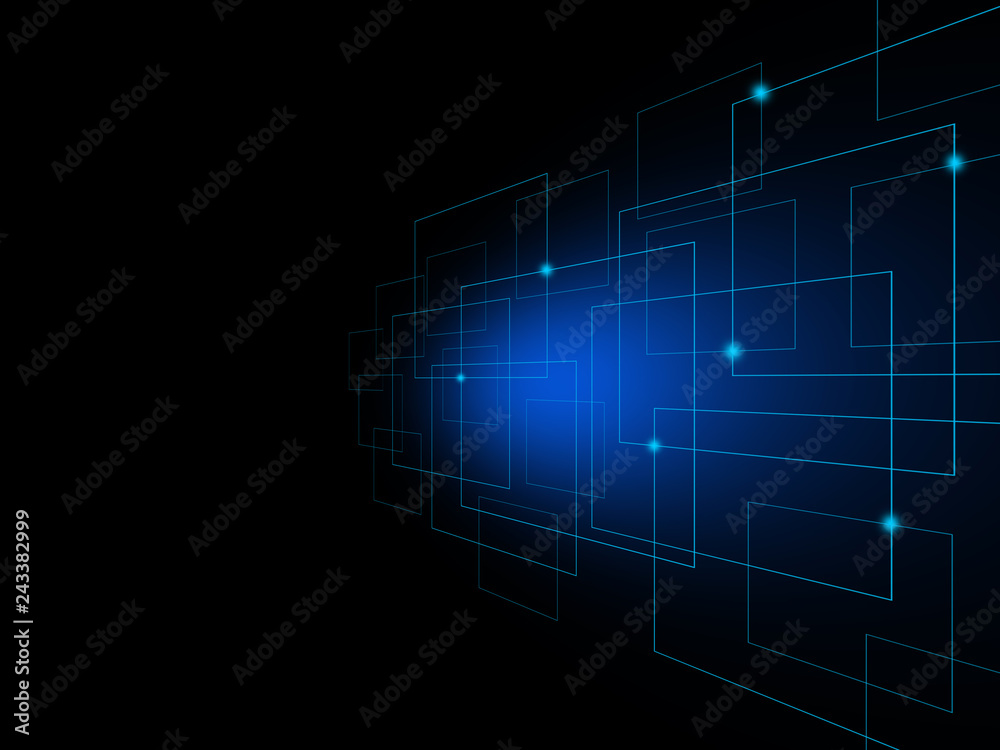 background abstract polygon data technology communication design illustration