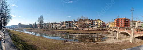 The Parma torrent - riverfront - Parma - Reggio Emilia - Italy