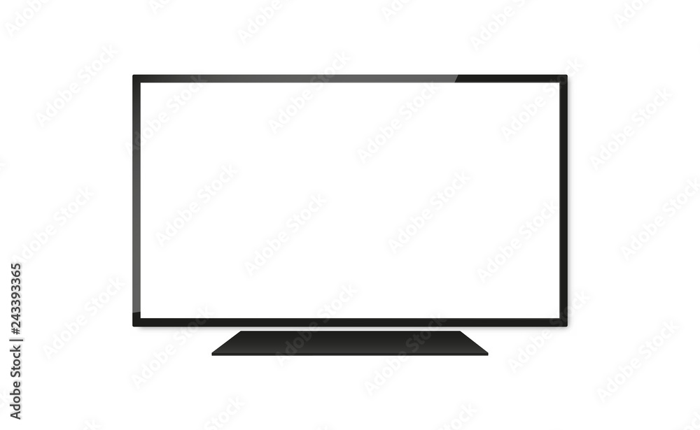 Vector TV Screen