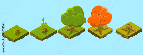 isometric tree