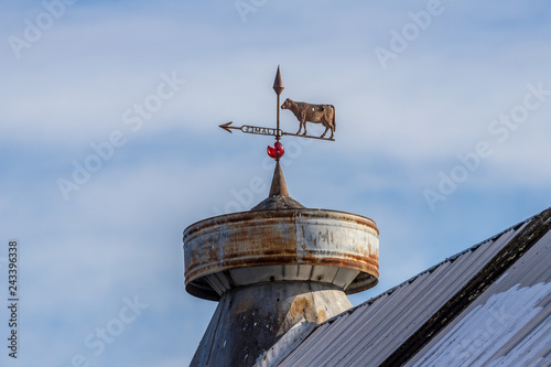 Photography galvanized barn cupola