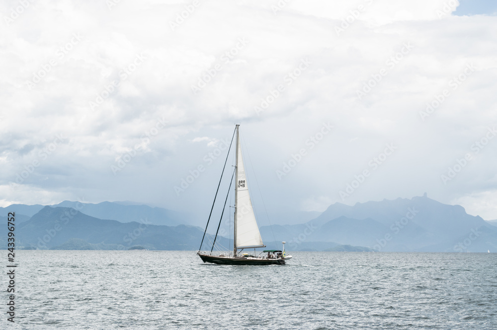 Fototapeta premium Barco a vela