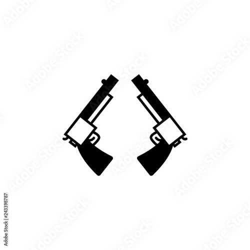 gun, revolver icon. Element of harmful things icon for mobile concept and web apps. Detailed gun, revolver icon can be used for web and mobile