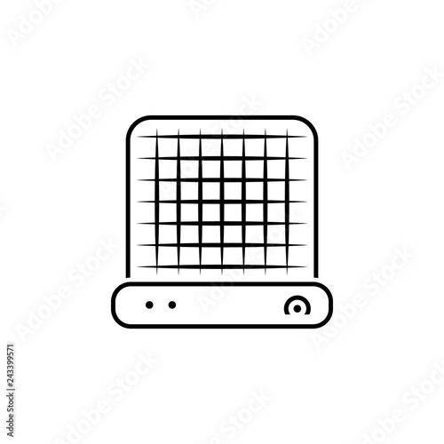 insulation, thermal, underfloor icon. Element of plumbing and heating icon for mobile concept and web apps. Detailed insulation, thermal, underfloor icon can be used for web