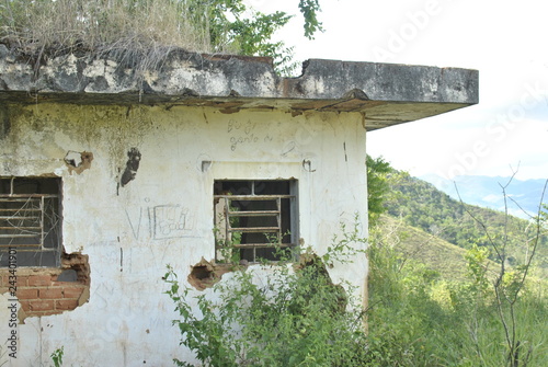 old house in the mountains