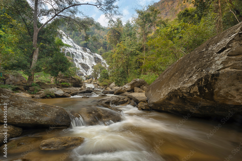 Waterfalls Forest Fall. Waterfalls Forest Fall.