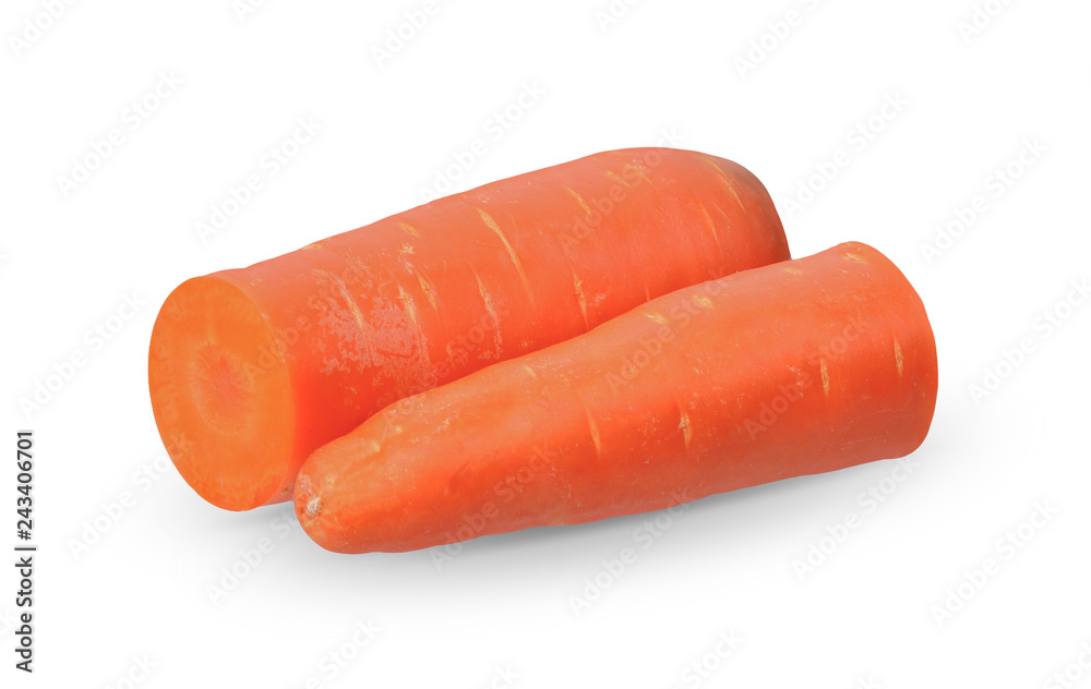 Carrot isolated on white background, clipping path. Carrot isolated on white background, clipping path.
