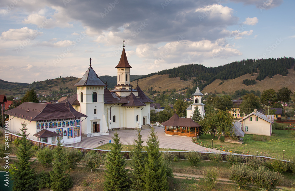 Romania, Humor Monastery,2017,view  from tower