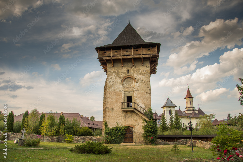 Romania,Humor Monastery,2017,Tower of Vasile Lupu