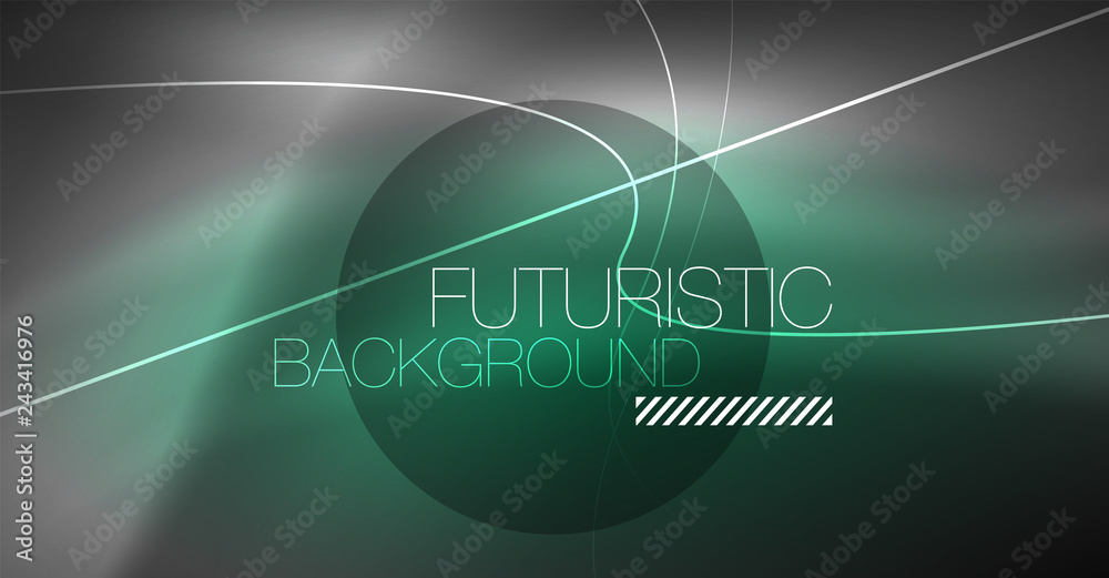 Digital technology abstract background - neon geometric design. Abstract glowing lines. Colorful techno background. Futuristic shape. Digital technology abstract background - neon geometric design. Abstract glowing lines. Colorful techno background. Futuristic shape.