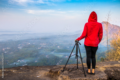 Canvas Print Kottapara hills(Kottappara ViewPoint) is the newest addition to tourism in Idukki district of Kerala