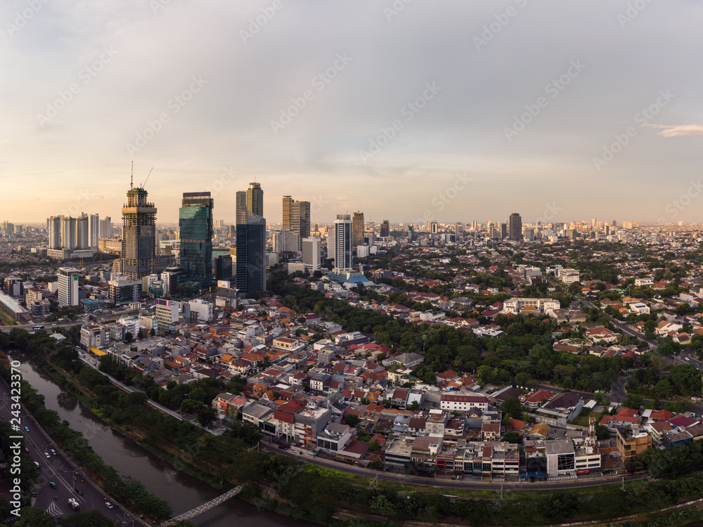 Jakarta urban sprawl, Indonesia