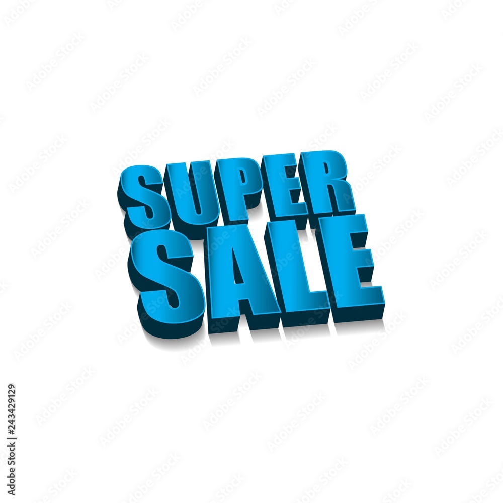 Super Sale Vector Template Design Illustration Super Sale Vector Template Design Illustration