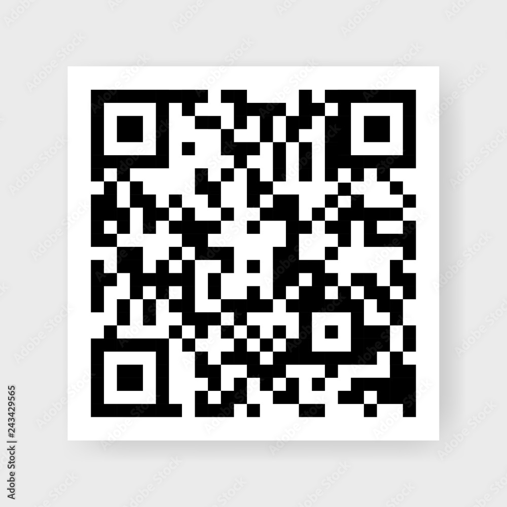 QR code illustration QR code illustration