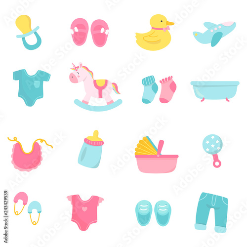 Cute baby nursery decoration