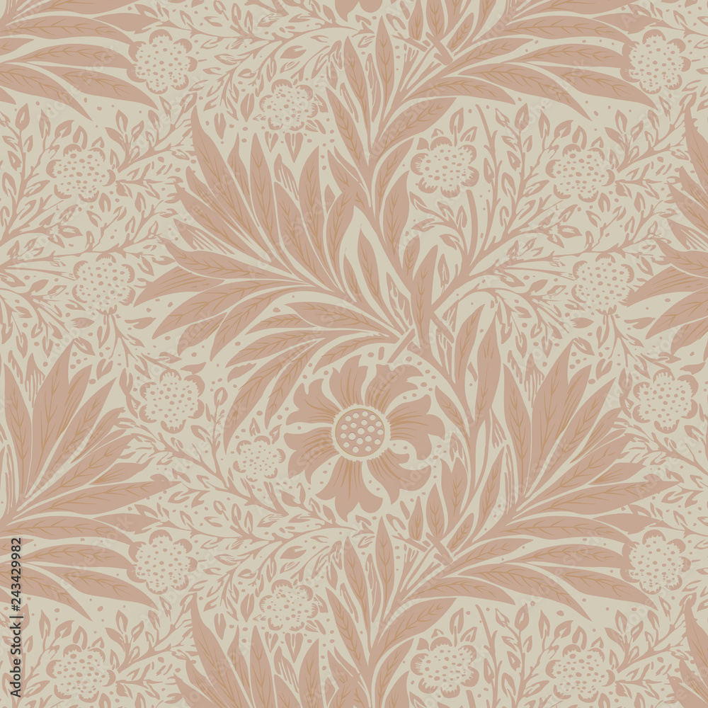 Marigold by William Morris (1834-1896). Original from The MET Museum. Digitally enhanced by rawpixel.