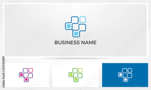 Square Join Merge Logo