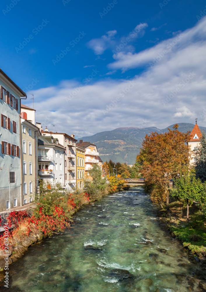 Φωτογραφία An der Rienz in der Altstadt von Bruneck, Südtirol