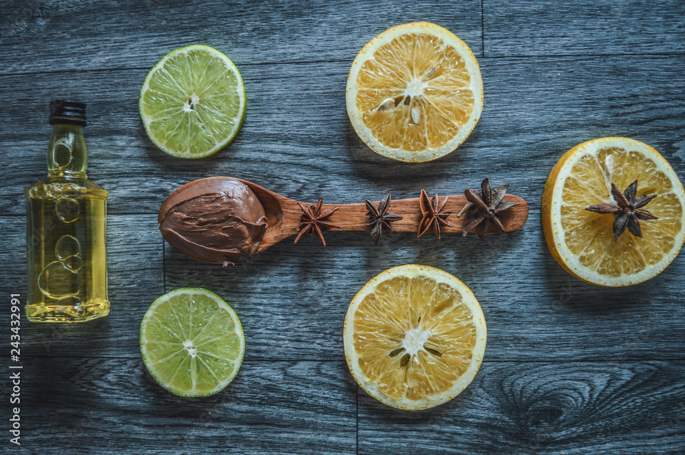 star anise - orange - oil - lemon - chocolate star anise - orange - oil - lemon - chocolate