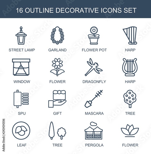 decorative icons