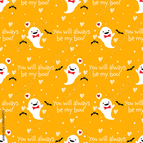 Valentine's Day seamless pattern.