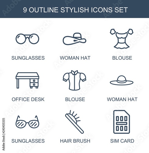 9 stylish icons