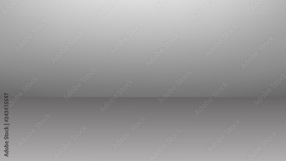 Vector white grey abstract background empty room with spotlight effect