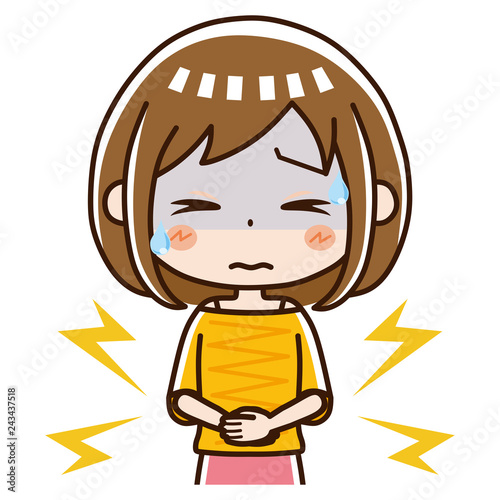 腹痛　胃痛　女性