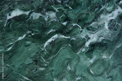 Beautiful background of natural stone marble green with white veins, called Verde Venezia