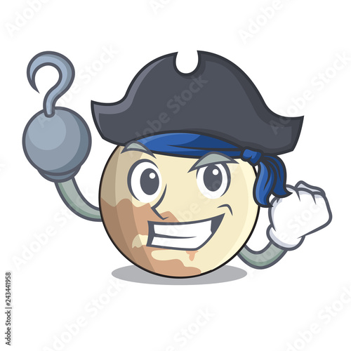 Pirate planet pluto in the cartoon form