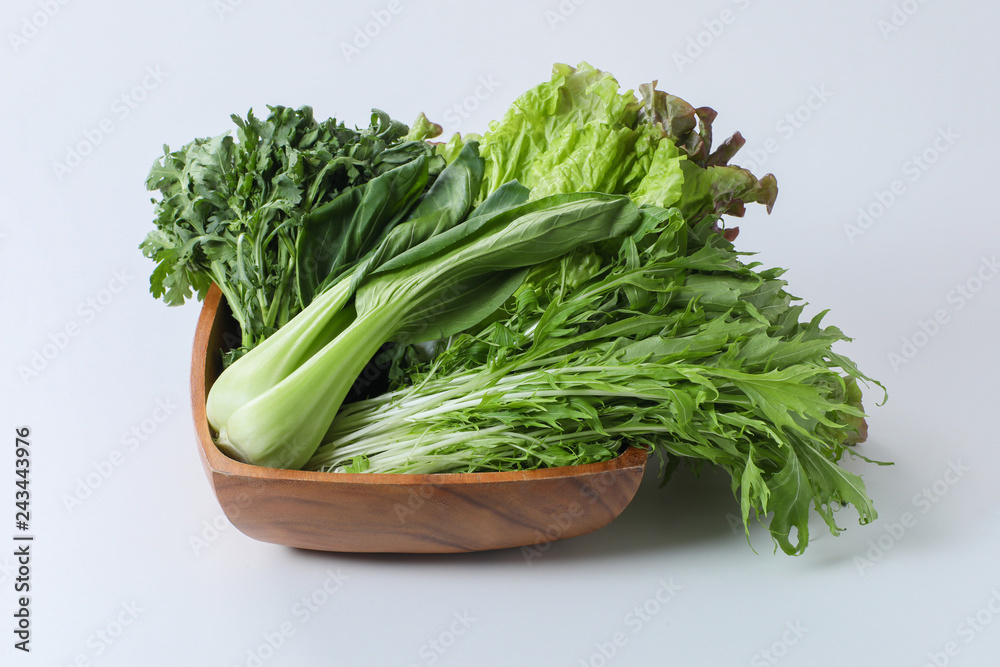 【切抜パス付】葉物野菜