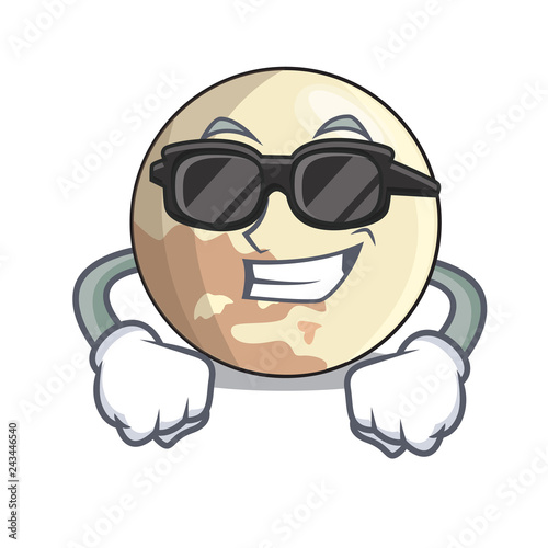 Super cool image of planet pluto in character