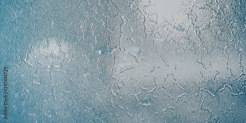Winter frozen ice panoramic