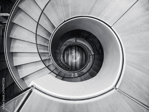 Spiral staircase Modern Architecture detail Abstract Background photo