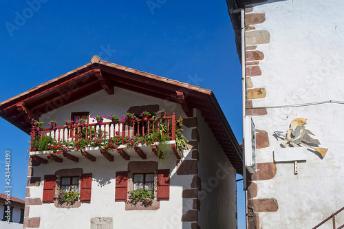 Zugarramurdi town in Navarra, Spain photo