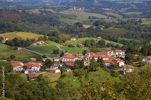 Zugarramurdi town in Navarra, Spain photo