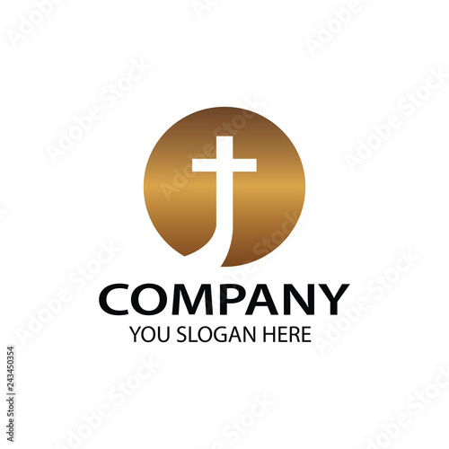 logo church circle modern