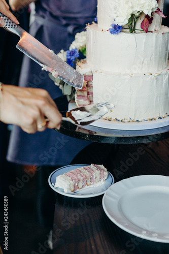 The wedding cake