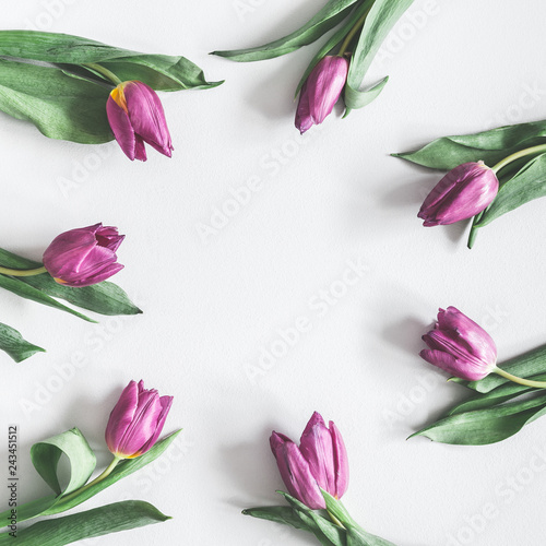 Bild auf Leinwand Flowers composition