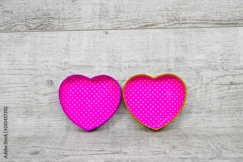 Valentine's Day, heart boxes
