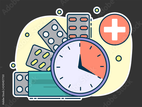 medical set, the concept of the need to assist in time